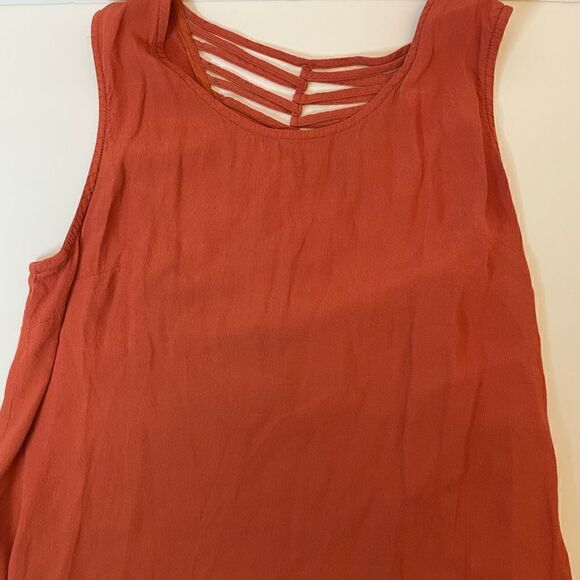 Large|viscose 100%| orange| see you soon| sleeveless - Picture 10 of 11